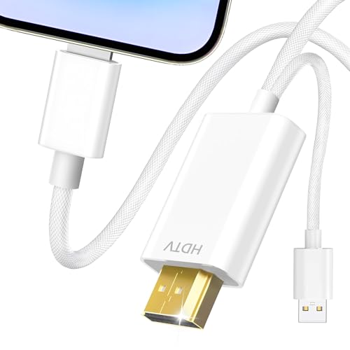 yangoo Phone HDMI変換ミラーリングケーブル 2M