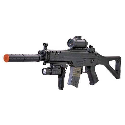 Double Eagle M82 Full Auto Airsoft Electric Gun Folding Stock 200fps