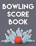 Bowling Score Book: An 8.5\
