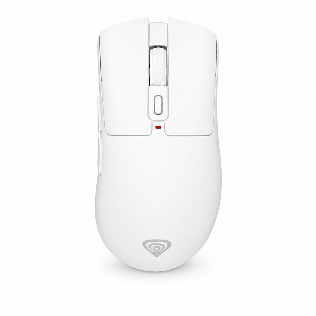 Genesis Zircon 880 PRO 8K mysz gamingowa bezprzewodowa, biała, 30000 DPI, PixArt PAW3950, 8000 Hz, Bluetooth/2,4 GHz/USB-C, 64 g, szklane łyżwy, Kailh Optical, 6 przycisków, do komputera, laptopa