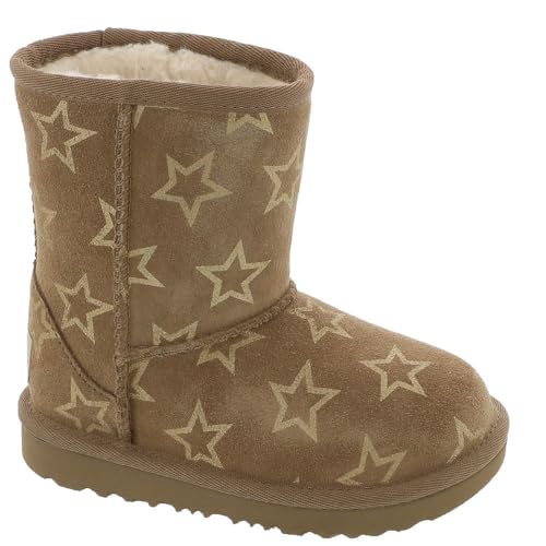 UGG Unisex-Child T Classic Ii Iridescent Stars Fashion Boot