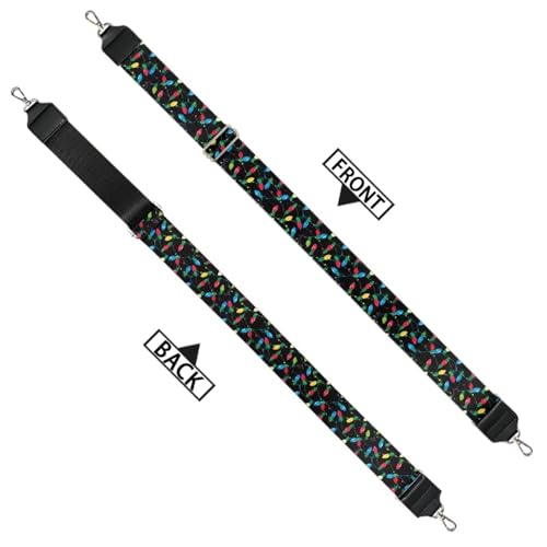 Image of Jeiento Wide Purse Strap Wide Shoulder Strap Adjustable Replacement Belt Soft Guitar Shoulder Straps for Women Girls Gifts