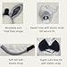 Kirei Sui 4-Piece Funny Donkey Costume Set with Ears Headband Bow Tie Tail Nose Halloween Dress Up for Kids & Adults