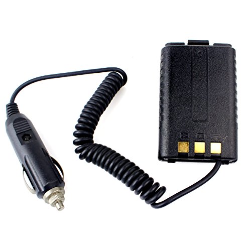 Retevis Rt-5R Car Charger Battery Eliminator Compatible With Baofeng Uv-5R Uv-5R+ Uv-5Ra Uv-5Ra+ Uv-5Rb Uv-5Rc Uv-5Rd Uv-5Re Uv-5Re Plus Retevis Rt-5R Rt-5Rv Walkie Talkies (1 Pack) #TOP2