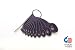 POURfect 13pc Measuring Spoon Set - Dark Plum / Purple