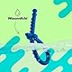AMORELIE Joy – Flexibel verstellbarer Penisring Sway | aus Silikon | Blau
