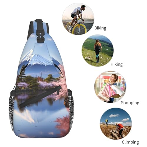 Mochila pequeña tipo bandolera para senderismo unisex miniatura 6