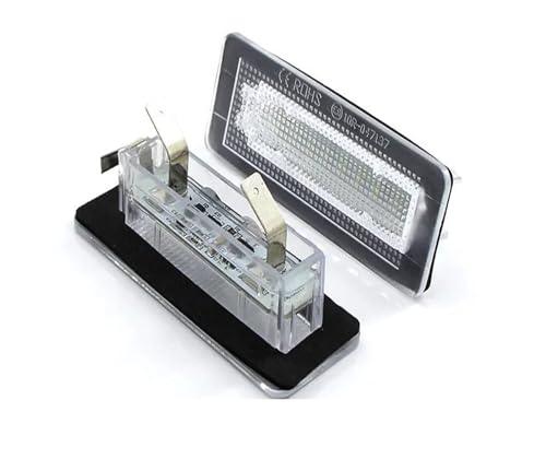 Luces de matrícula LED para Smart W450 W453 evitan parpadeos y fallos en el cuadro