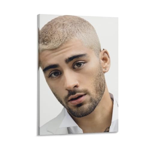 YOUMAN Póster de Zayn Malik Singer Retrato de Obras de Arte Impresión Póster Arte de Pared Pintura Lienzo Decoración Hogar Pósters 60 x 90 cm
