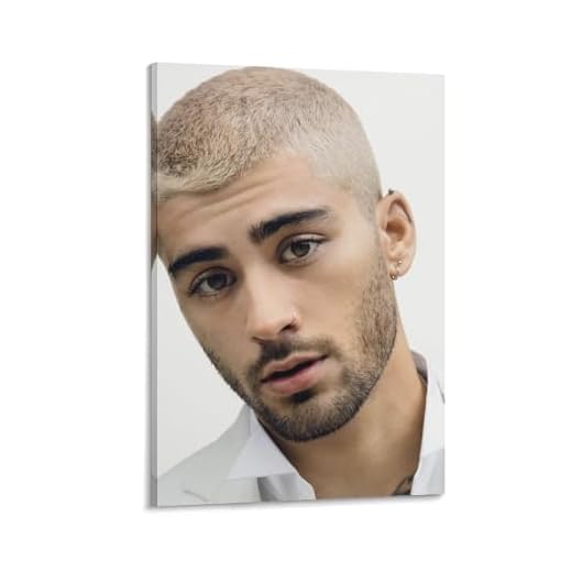 YOUMAN Póster de Zayn Malik Singer Retrato de Obras de Arte Impresión Póster Arte de Pared Pintura Lienzo Decoración Hogar Pósters 60 x 90 cm