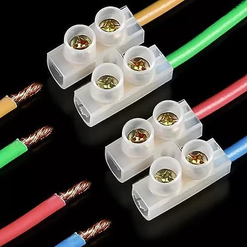 12 vie, striscia 3 – 60 amp choc blocco filo terminale connessione, 60 Amp, 24
