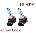 Produktbild - XENON WEISSE OPTIK - ca. 6000K Halogen Auto Lampen 12V für Abblendlicht, Fernlicht, Zusatzscheinwerfer und Nebelscheinwerfer nach Wahl. INION® (2x H9 65W)