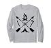 Bushcraft Axtmesser Survival Outdoor Camping Bushcrafter Langarmshirt