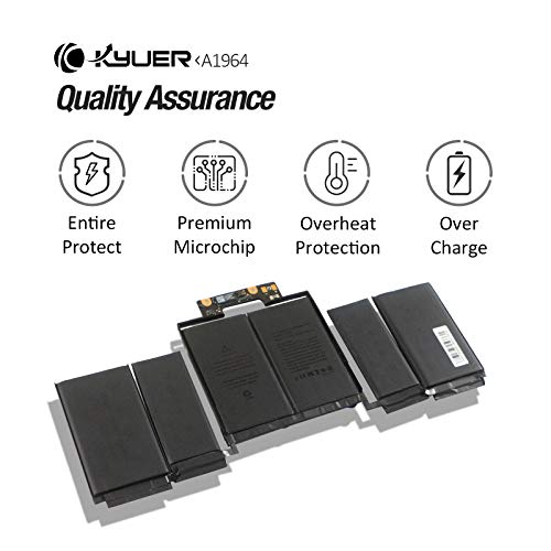 Batterie A1964 pour MacBook Pro 13 A1989 Mid 2018 2019 - 6