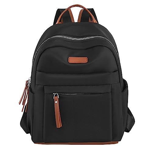 2025 - Sac à dos élégant pour femme, adolescente, femme, petit vélo, Noir , taille unique