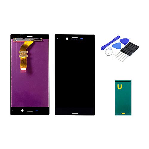 kaputt.de Display schwarz (5,2 Zoll) für Sony Xperia XZ | IPS LCD Bildschirm inkl. DIY Reparatur-Set Cover