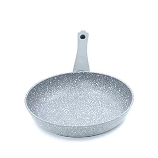 Blackmoor Padelle | Grigio, 24 cm | Padelle antiaderenti e antigraffio | Maniglie Cool Touch | Adatto per piani cottura a induzione, elettrici e a gas