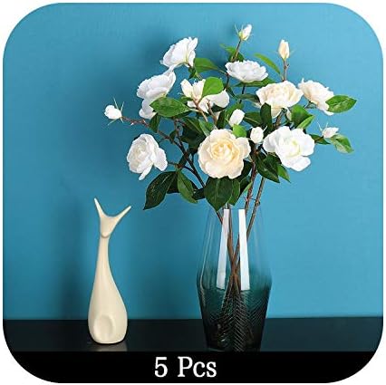 Kawayi 桃 10ピースガーデニア人工花不織布大きな白い花の結婚式の花の装飾バレンタインデーの愛のギフト 3 White 2 Champagne B087dz5cjy 2 248円