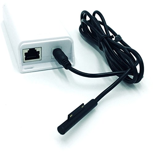 PoE+ Splitter/Converter for Non-PoE Devices | 5v, 12v, 15v or 19v Output with Various Compatibility Options (15 Volt 25 Watt - Microsoft Power)