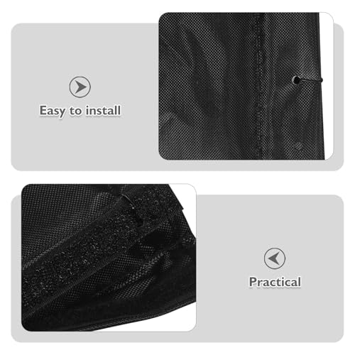 Funda de asiento para silla de ruedas ventilada y resistente a la humedad con tornillos 4