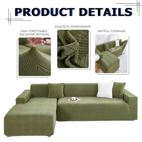 Impermeable funda sofacojin gris elasticidad universal de 190 a 230cm 4