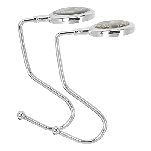 BESPORTBLE 2 Piezas conectar manos cartera gancho para bolso prenda gancho para colgar bolsos colgador de bolsas de mesa gancho de metal para colgar colgador de bolso de mesa Aleación de zinc