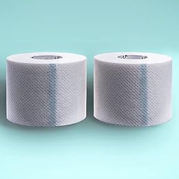 Areza Medical Surgical Tape - Porous Skin Soft Fabric Cloth Adhesive Tape - Fabripore - 2" x 10 yds. (5 cm x 9 m) - 2 Rolls per Box