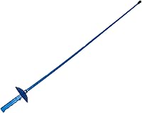 Vista 1 de 38" Toy Sword for Fencing Practice, Foil Epee or Saber, Bendable Plastic, Rubber Point, Training for Kids