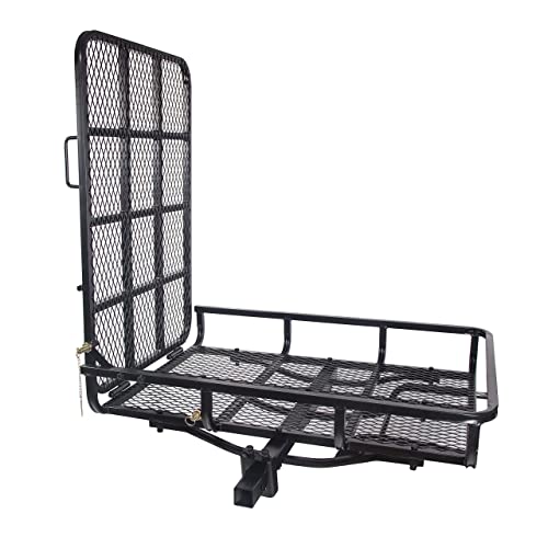 Mobility Carrier Wheelchair Electric Scooter Rack Hitch Disability Medical Ramp 500Lbs Capacity