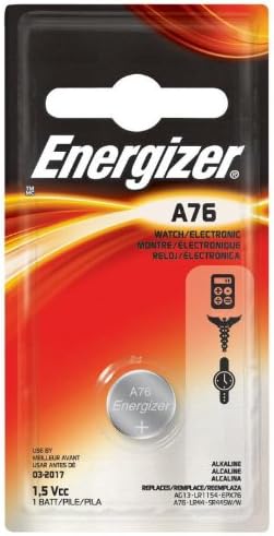 6 Pack Energizer A76BP 1.5 volt Coin Cell Battery