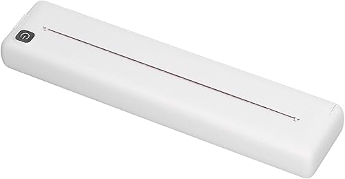 Miniatura 8 de Impresora térmica sin tinta recargable portátil, tamaño A4, fácil de usar, amplia compatibilidad, gran capacidad con soporte para aplicaciones