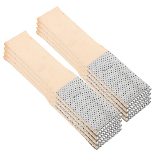 Mikinona Wooden Bike Tire Repair Tool 8pcs Tire Tube File for Bicycle Car Accessory Kit