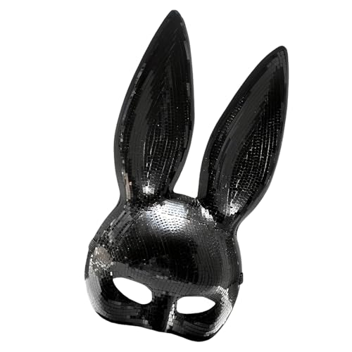 Masque de lapin confortable pour mascarade et fêtes thématiques animaux