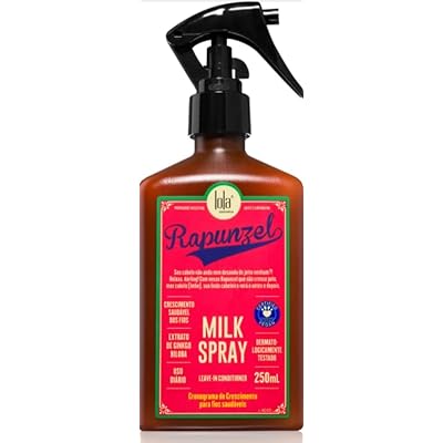 Lola From Rio - Rapunzel - Milk Spray, Leave-In Conditioner Prevents Hair Aging, Stimulates Hair Growth, Moisturizes Dry and Brittle Hair For All hair Types 8.45 Fl Oz