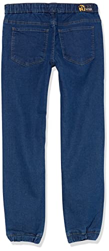 Nautica Boys' Denim Pull-On Jogger Pant, Medium Blue, 2T #TOP4