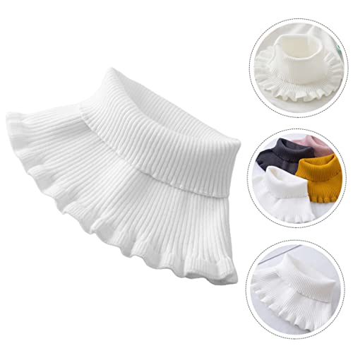 Wool Neck Gaiter for Men and Women Elastic Winter Neck Protector Warm Knitted Scarf for Daily Use2