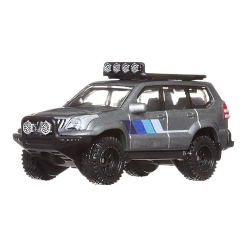 Hot Wheels HKC70 Car Culture Off Road - Toyota Land Cruiser Prado miniatura 5