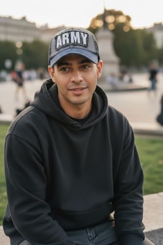 Image of US Army Veteran Hat for Men - Officially Licensed Military Baseball Cap, for Veterans