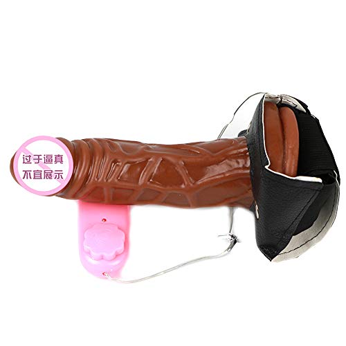 Strap on vibrant réaliste BaronHong avec vibrations intégrées pour couples