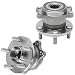 DETROIT AXLE AWD Models Only Both (2) Rear Wheel Hub and Bearing Assembly Driver and Passenger Side - ABS