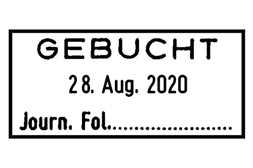 Preisvergleich Produktbild trodat Datumstempel 2910 / P03 / B / 2910P03B10 54x24mm Gebucht