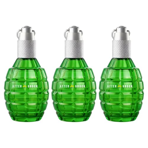 Image of Aftershock Hitman Eau De Parfum for Men 300ml | Long Lasting Perfume | Aromatic Amber Fragrance with Fresh Spicy, Green, Mossy & Musky Notes | Masculine Luxury Scent for Daily & Evening Occasions
