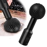 Tyafzzn 40mm Holzfräser für Bohrmaschine, 14mm Wood Shaper Kugel für 115/125mm Winkelschleife, Kugelfräser Holz für Geradschleifer, Winkelschleifer, Kugel Kugelmeißel