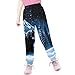 AFPANQZ Kids Sweatpants with Pockets, Bear Snow Mountain All Season Casual Athletic Pants for Boys & Girls, Fashion Comfort Fit for Daily Wear