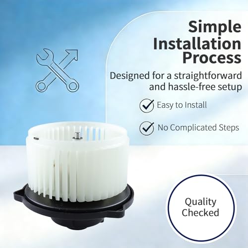 Image of HVAC Blower Motor with Fan - Compatible with Tacoma 1995-2004 and Echo 2000-2005 - AC Heater Fan Assembly - Part Number 700059 8710304030