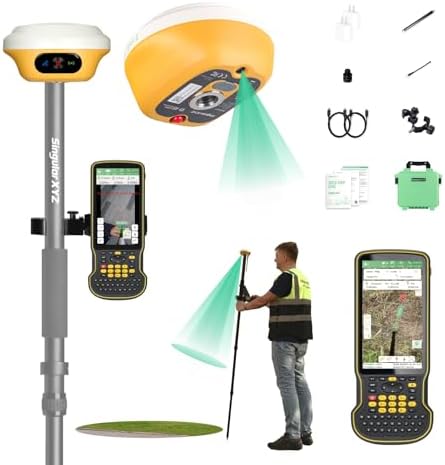 L1-AR GNSS RTK Rover – AR+ GNSS, coletor portátil com software e ...