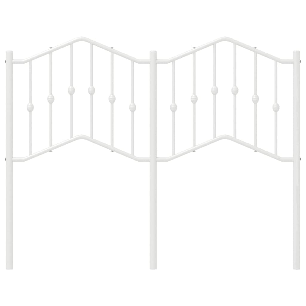 Spalliera Letto Matrimoniale Testiera Letto Una Piazza E Mezza Testiere Per Letto Matrimoniale Spalliera Letto Singolo Testiera in Metallo Bianco 120 cm per Salone Dormitorio Camere Da Letto