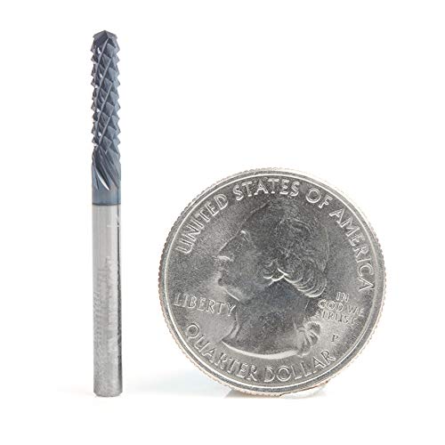 Amana Tool - 48050-D de alto rendimiento de fibra de vidrio de carburo sólido y corte compuesto 18 D