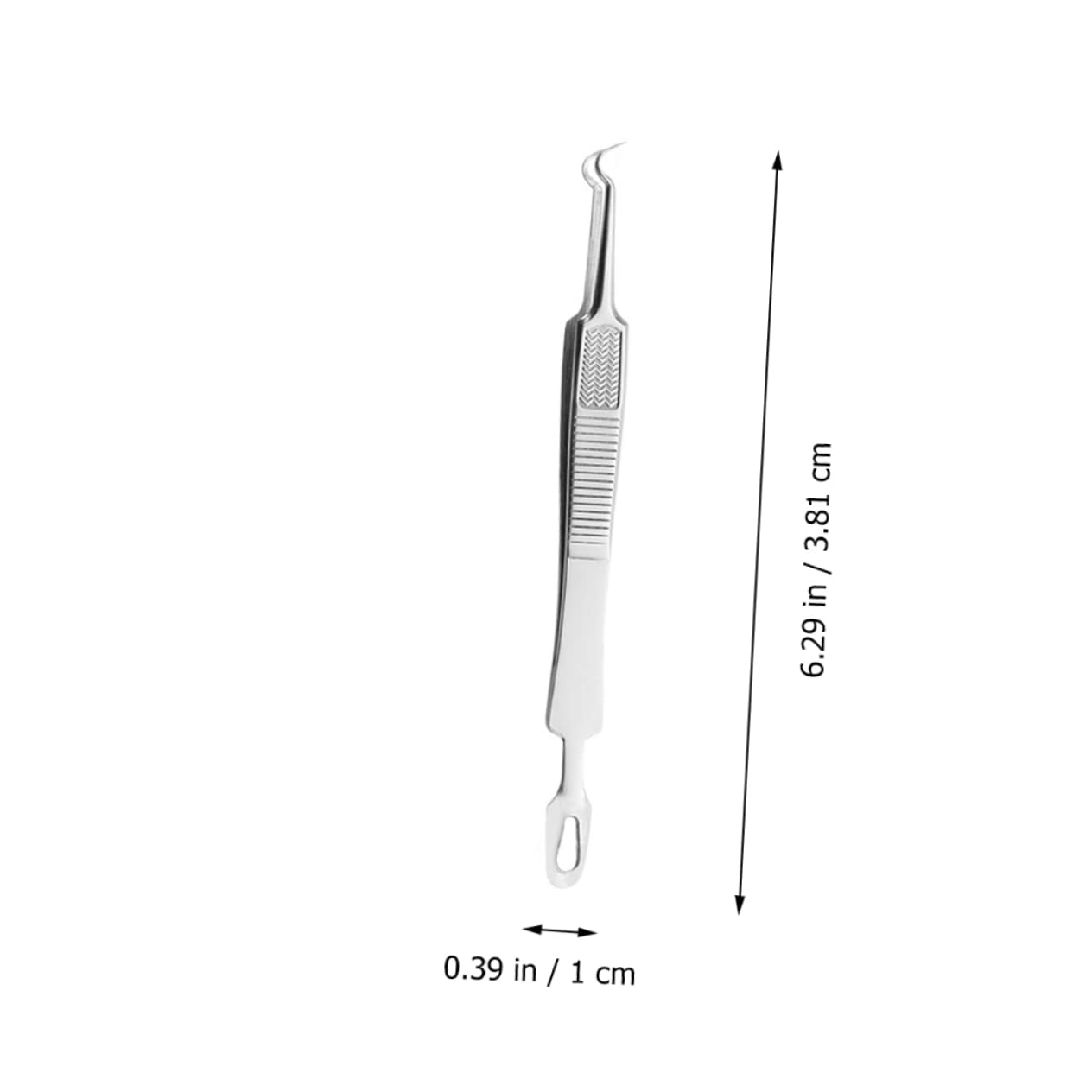 Mikinona 3sets Stainless Steel Blackhead Extractor Tool Kit Pimple Remover Tweezers for 3pcs*3