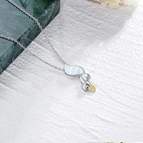 Coachuhhar Squirrel Gifts S925 Sterling Silver Cute Squirrel Necklace Animal Pendant Winter Jewelry For Women Girls Squirrel Lovers Birthday Mother's Day #TOP4